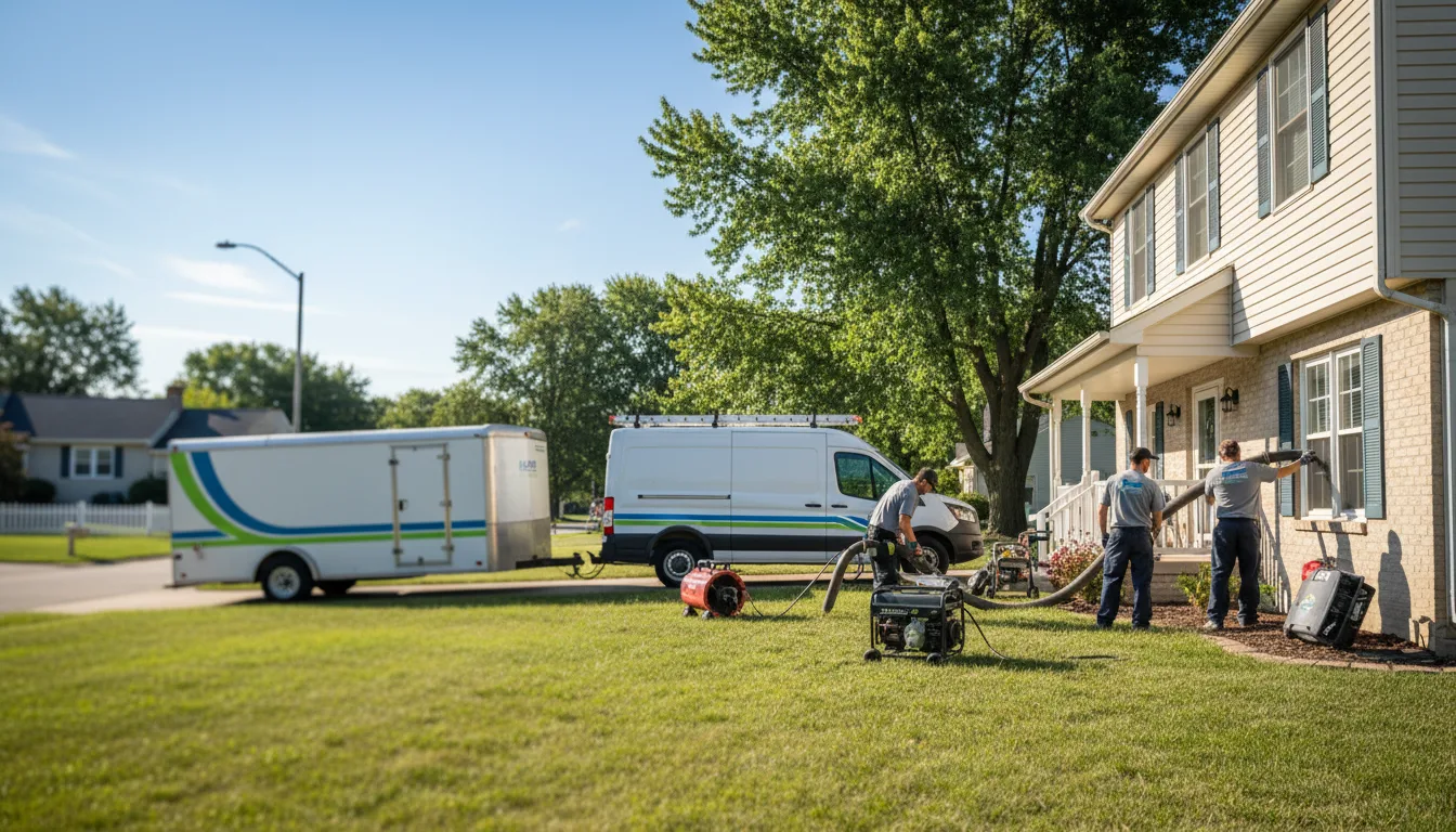 Flooded Basement Restoration And Cleanup With Repair in Cresco, IA near me